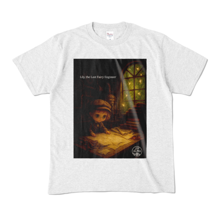 カラーTシャツ - M - アッシュ (淡色)