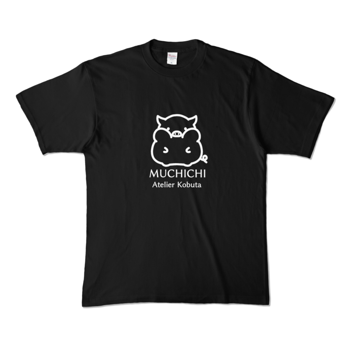 カラーTシャツ - XL - ブラック (濃色)