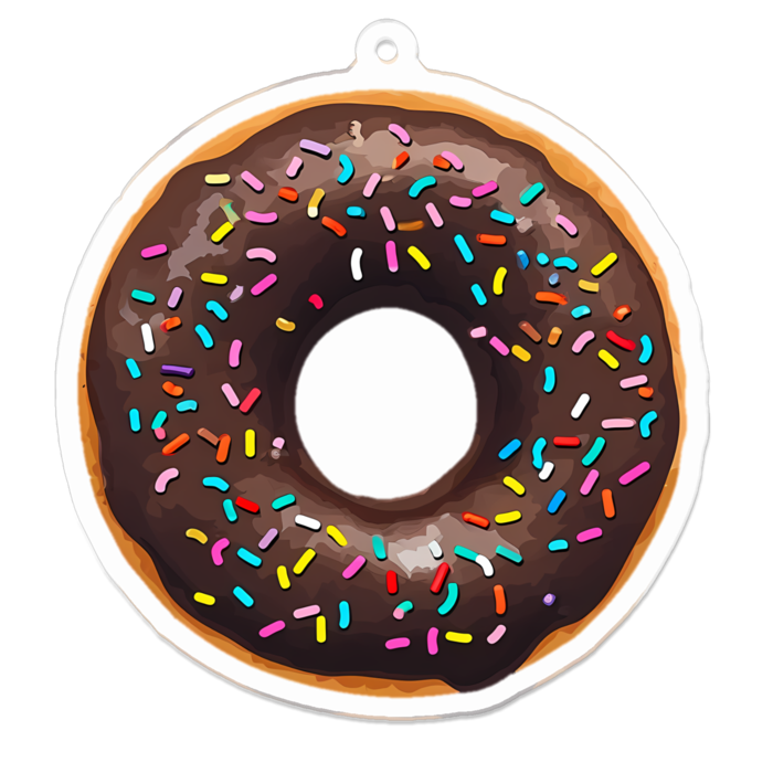 アクリルキーホルダー - 70 x 70 (mm)