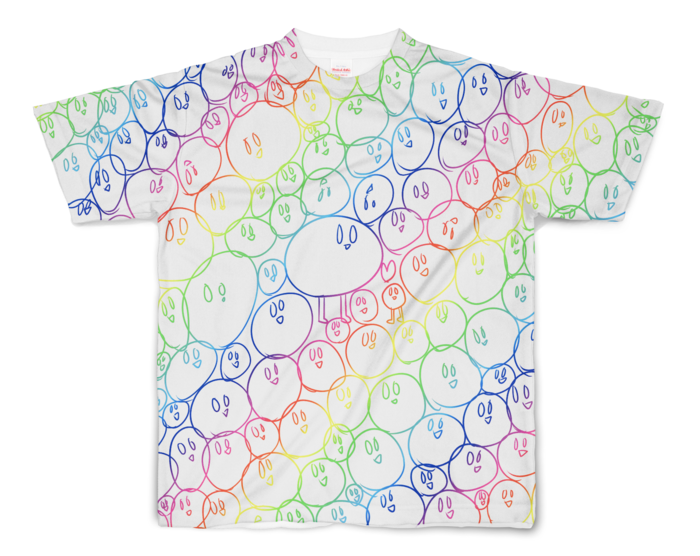 フルグラフィックTシャツ - S - 両面印刷