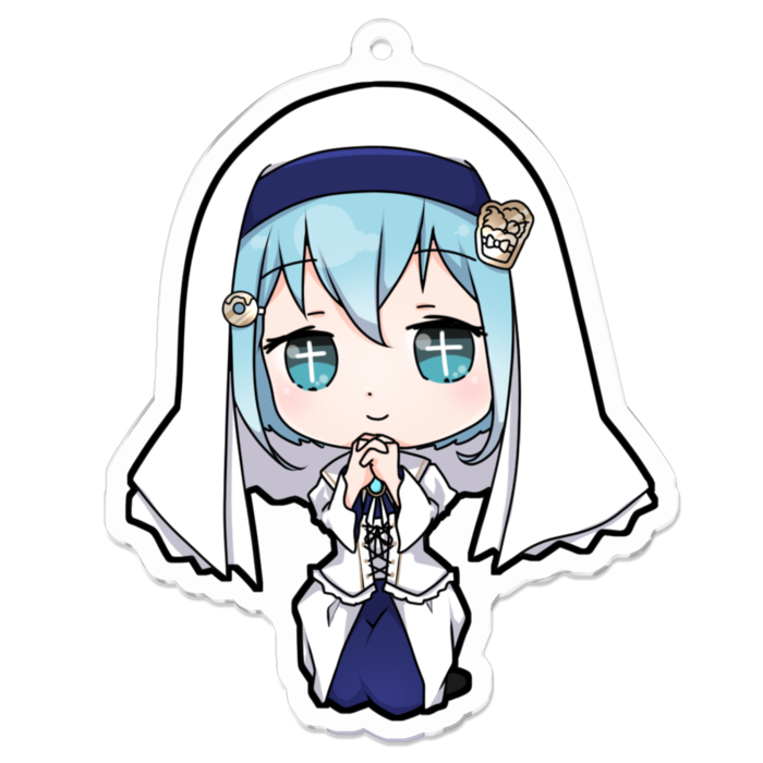 アクリルキーホルダー - 70 x 70 (mm)
