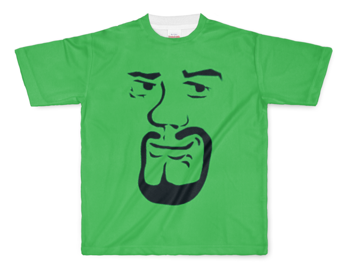 フルグラフィックTシャツ - L - 正面印刷のみ