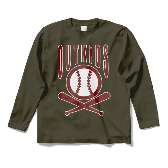 ロングスリーブTシャツ - S - アーミーグリーン