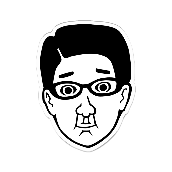 アクリルバッジ - 70 x 70 (mm)