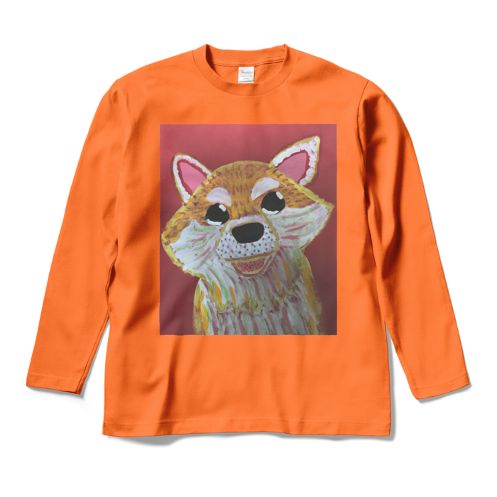 ロングスリーブTシャツ - M - オレンジ