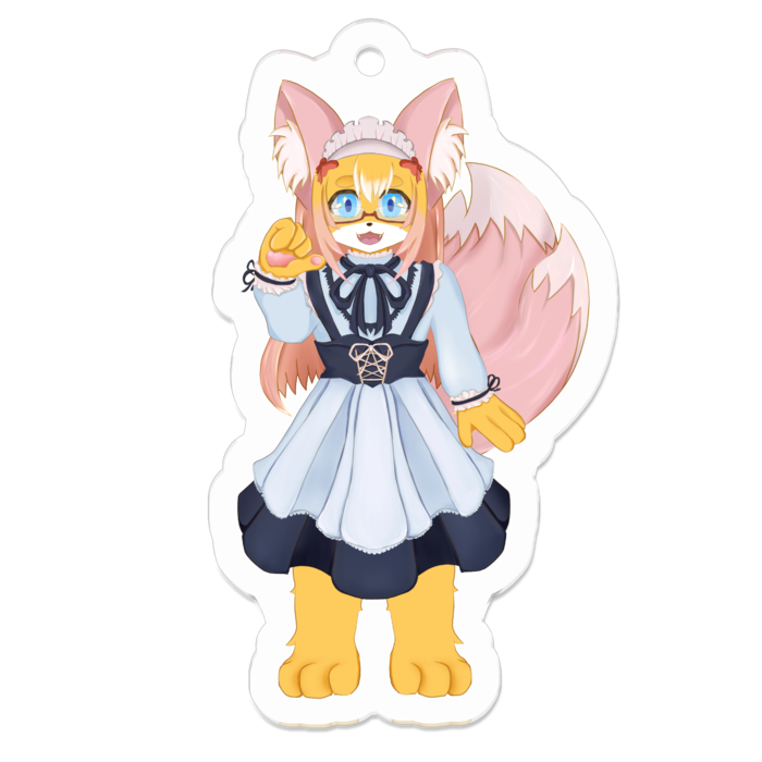 アクリルキーホルダー - 50 x 50 (mm)