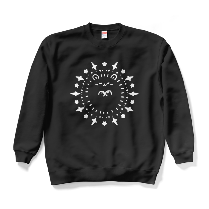 【ホワイト】スウェット - XL - ブラック