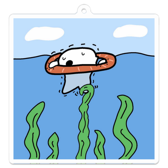 9.昆布に足が絡まって大ピーンチ！