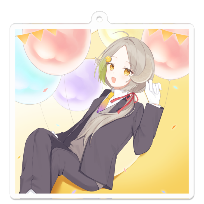 アクリルキーホルダー - 70 x 70 (mm)