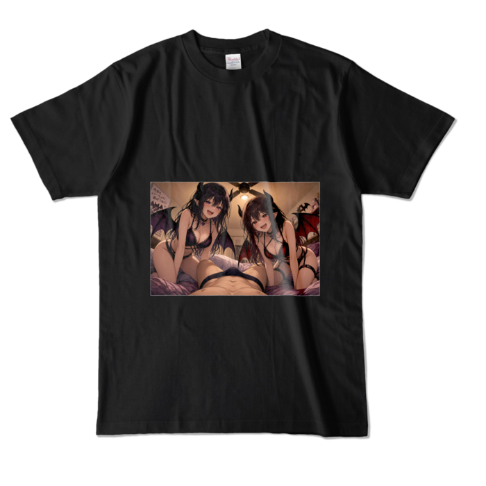 カラーTシャツ - L - ブラック （濃色）