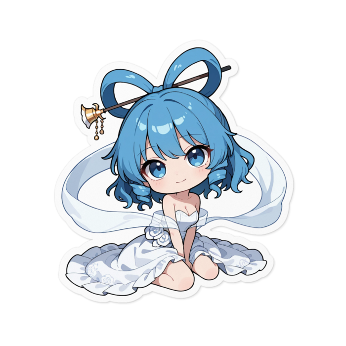 ステッカー - 100 x 100 (mm)(キャラのみ)