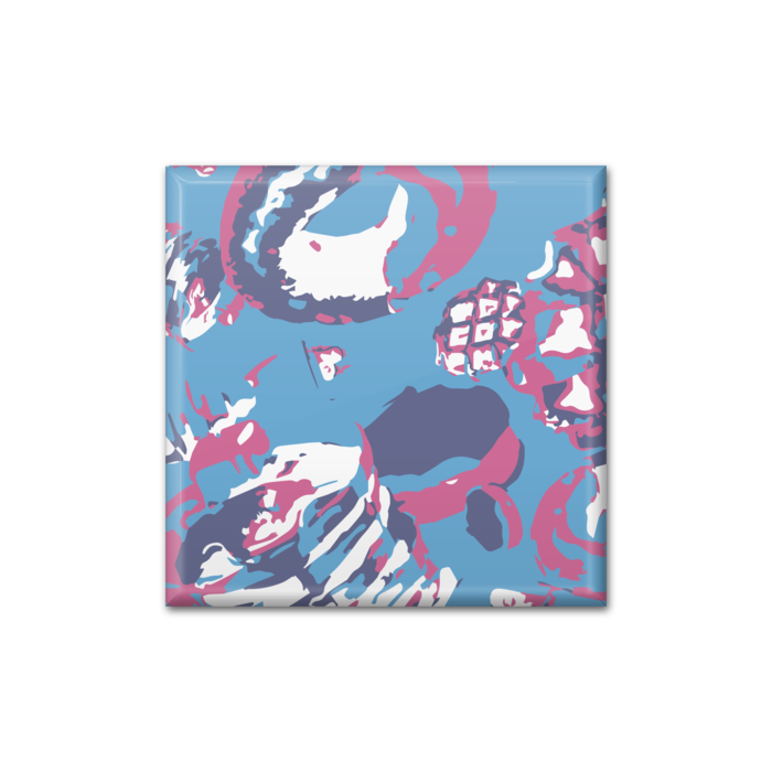 缶バッジ - 四角形40mm