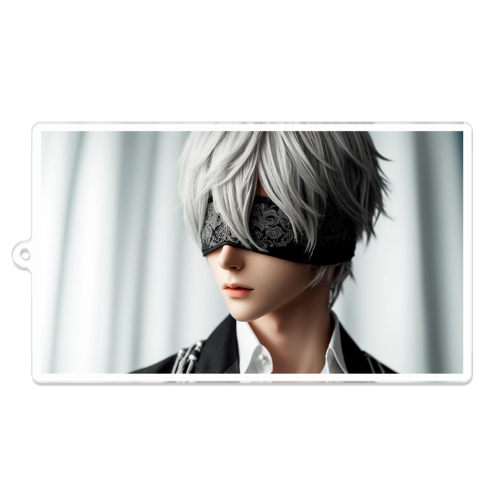 アクリルキーホルダー - 100 x 100 (mm)