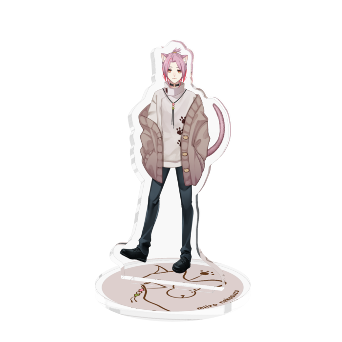 アクリルフィギュア - 70x70mm 帽子無しC