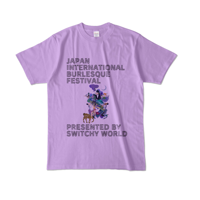 カラーTシャツ - L - ライトパープル （淡色）