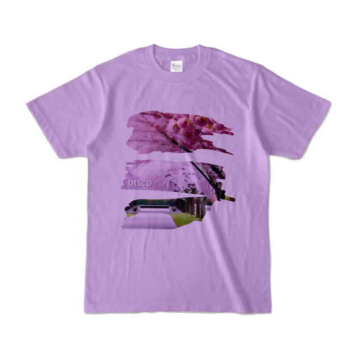 カラーTシャツ - S - ライトパープル (淡色)