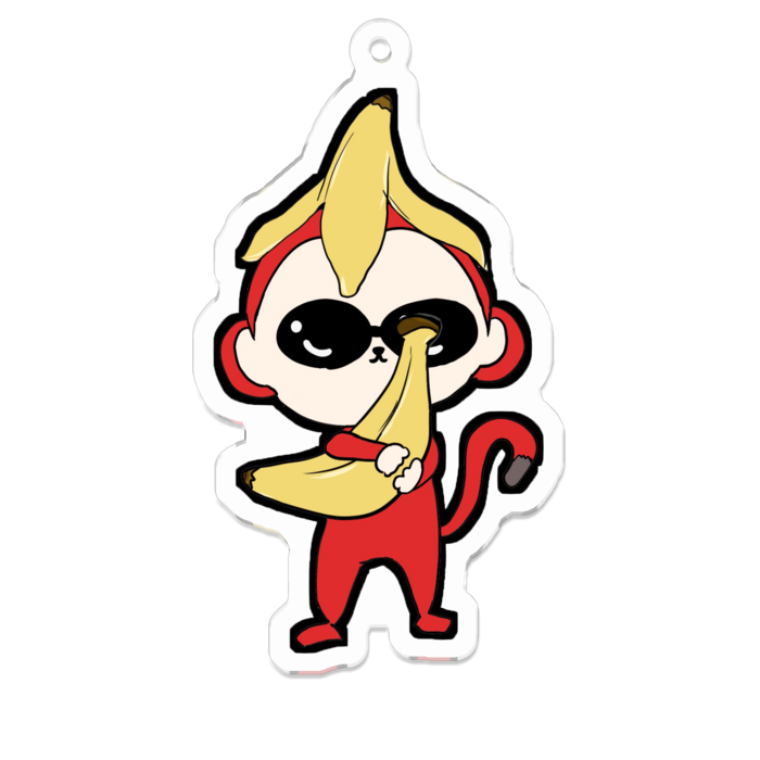 アクリルキーホルダー - 70 x 70 (mm)