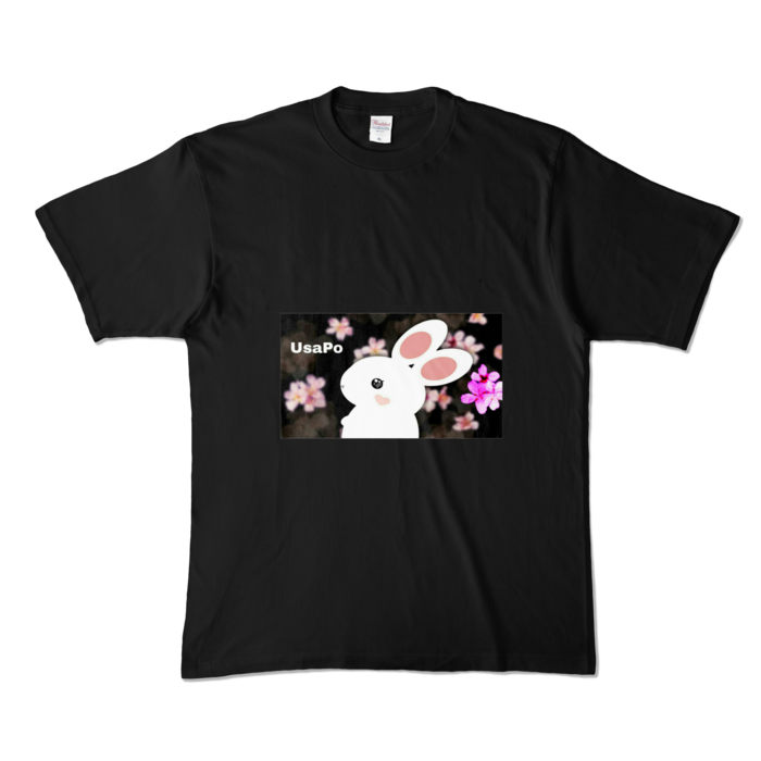 カラーTシャツ - XL - ブラック (濃色)