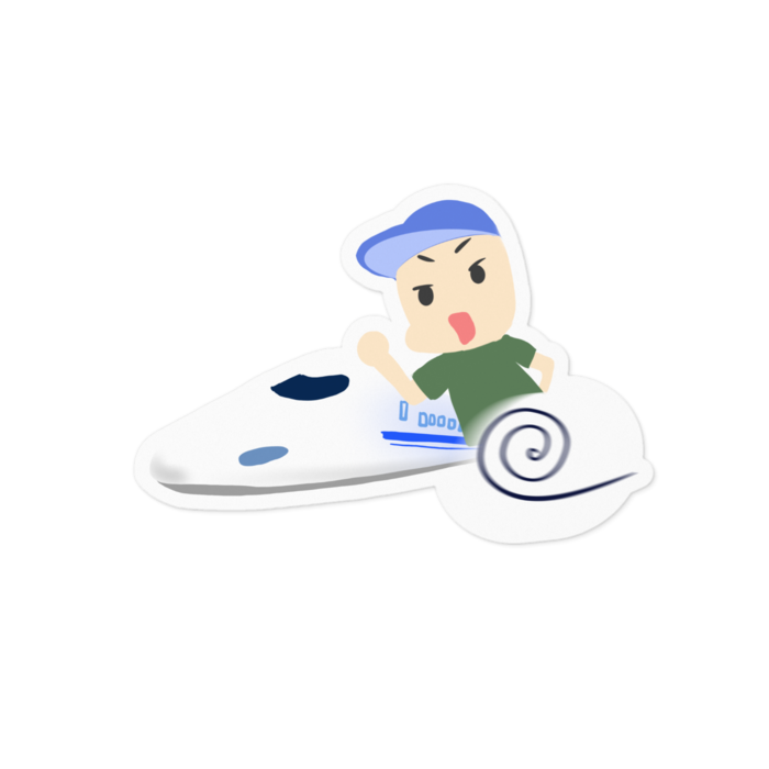 ステッカー - 100 x 100 (mm)