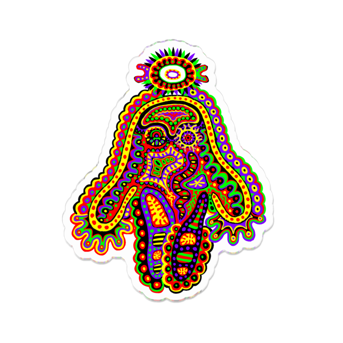 アクリルバッジ - 70 x 70 (mm)