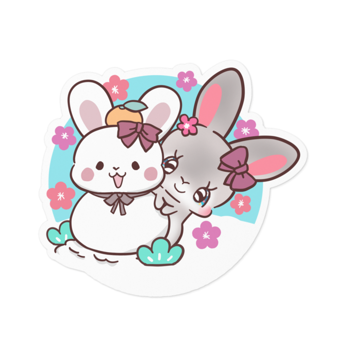 ステッカー - 100 x 100 (mm)