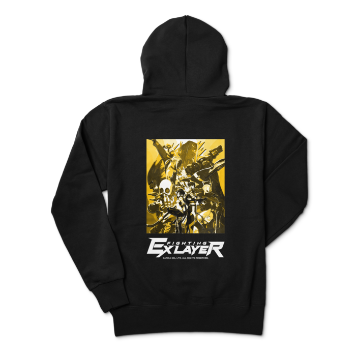 ジップパーカー - M - Black