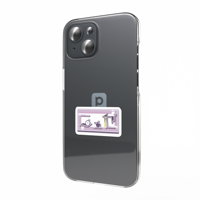 スマホステッカー ロゴ