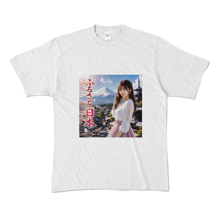 カラーTシャツ - XL - アッシュ （淡色）