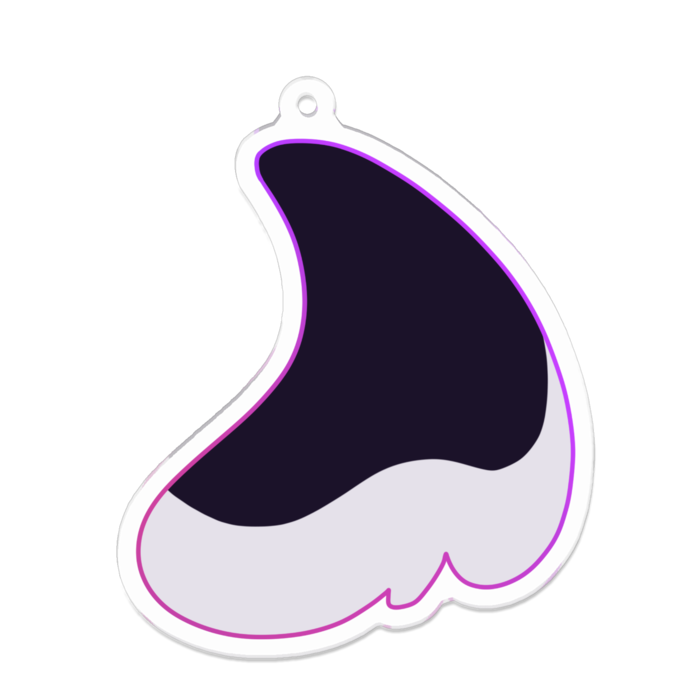 あほ毛キー - 70 x 70 (mm)(1)