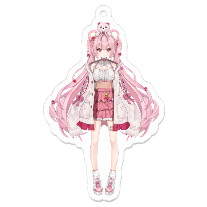 アクリルキーホルダー - 70 x 70 (mm)