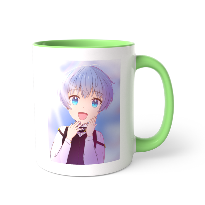 ツートンカラーマグカップ - 直径 8.2cm / 高さ 9.5cm