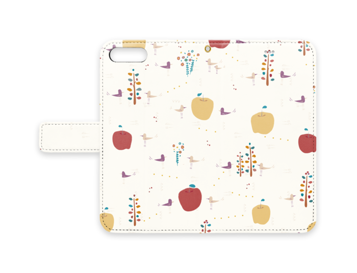手帳型iPhoneケース - iPhone 8 Plus / 7 Plus - ストラップ穴 あり