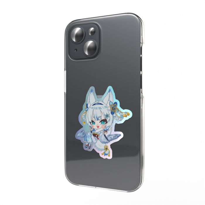 オーロラスマホステッカー①🦊