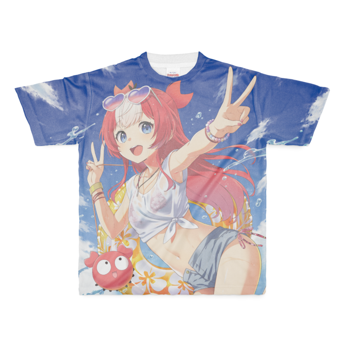 フルグラフィックTシャツ - M - 正面印刷のみ