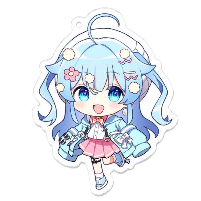 アクリルキーホルダー - 70 x 70 (mm)