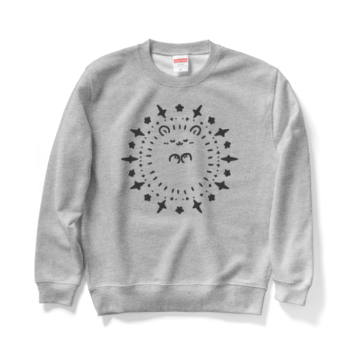 【ブラック】スウェット - M - グレー