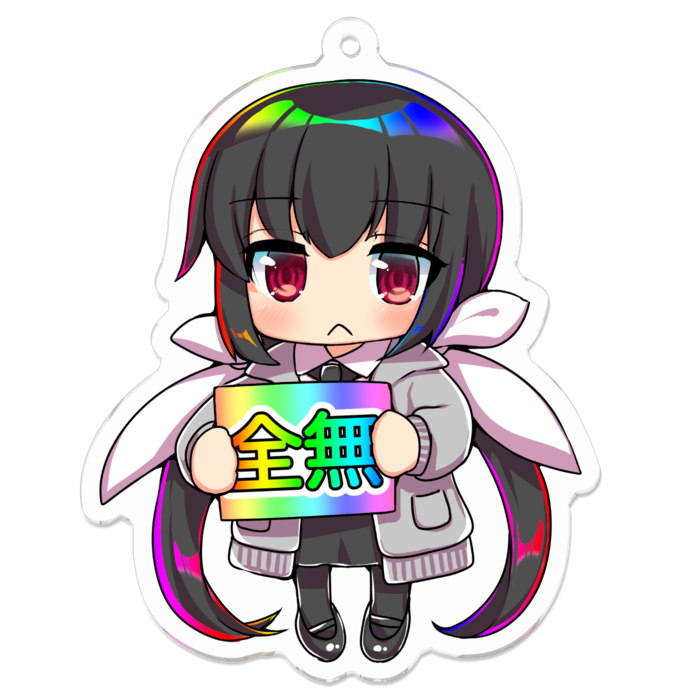 アクリルキーホルダー（コーティング） - 70 x 70 (mm)