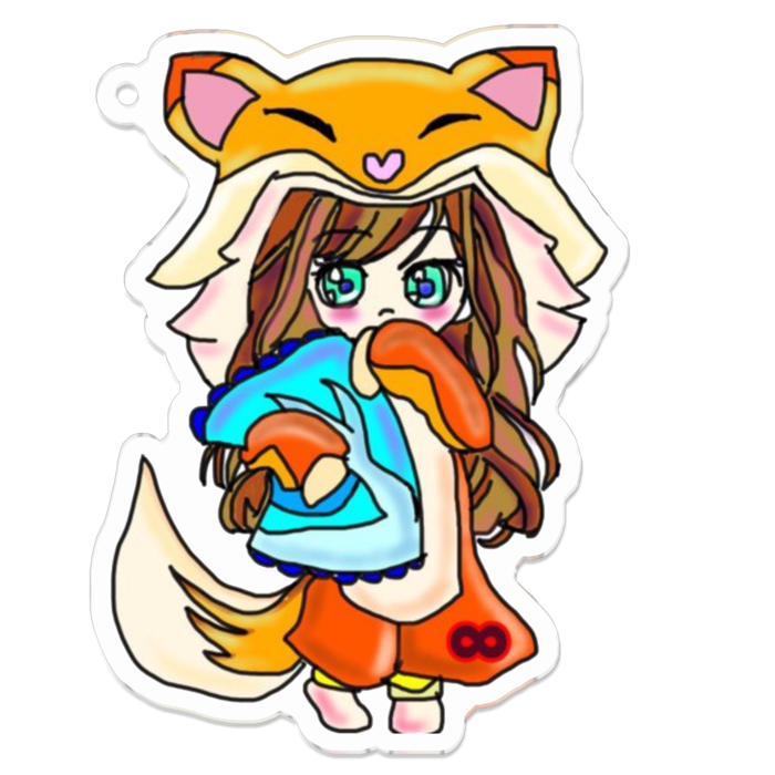 アクリルキーホルダー - 70 x 70 (mm)