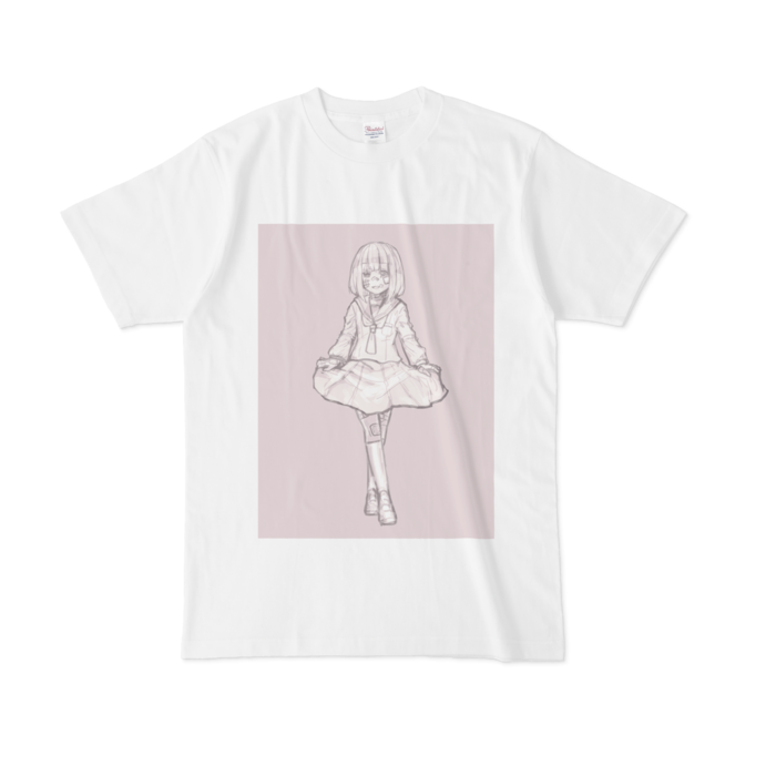 Tシャツ - L - 白　薄め