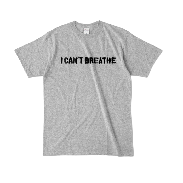 カラーTシャツ - L - 杢グレー (濃色)
