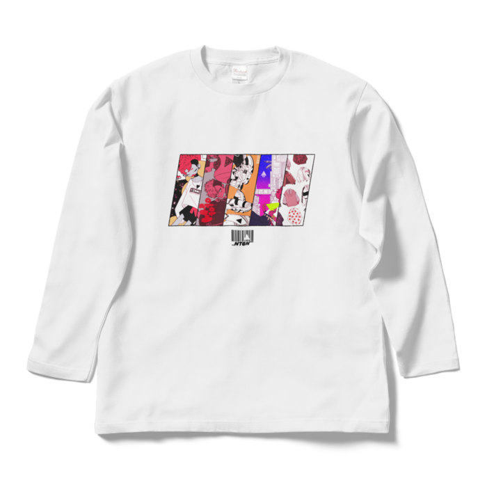 ロングスリーブTシャツ - L - ホワイト