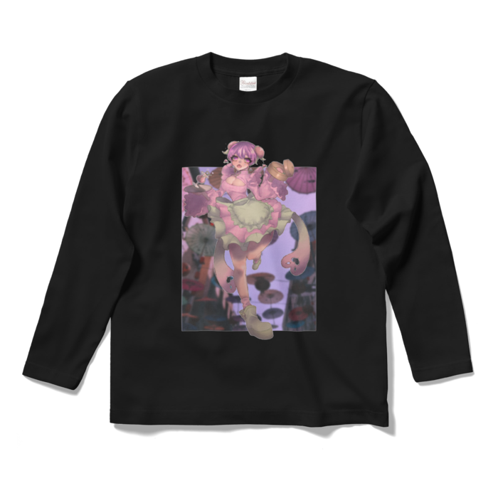 ロングスリーブTシャツ - S - ブラック