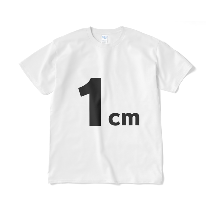 1cm(実際の大きさとは異なる場合があります)Tシャツ - XL - ホワイト