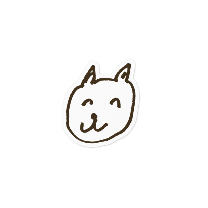 ステッカー - 100 x 100 (mm)