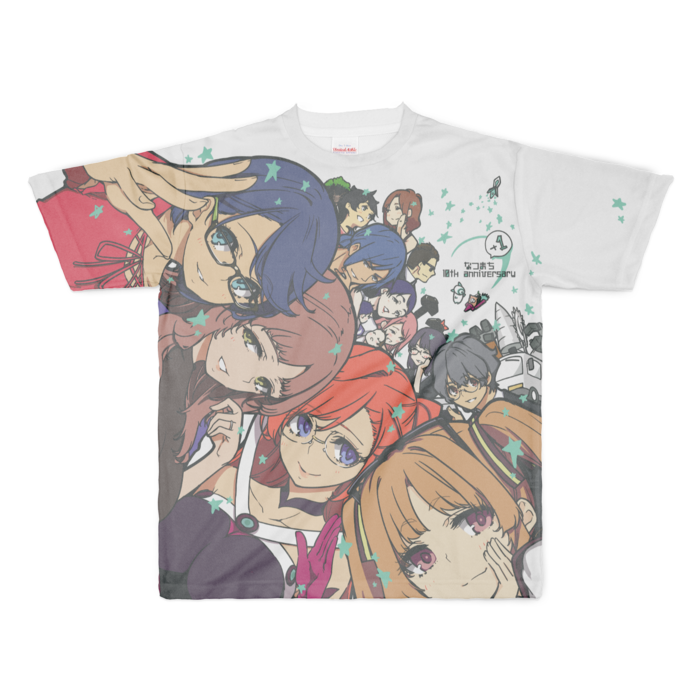 フルグラフィックTシャツ - XL - 正面印刷のみ