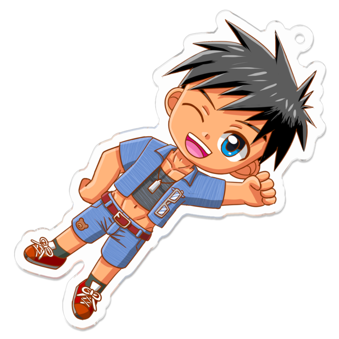 アクリルキーホルダー - 70 x 70 (mm)