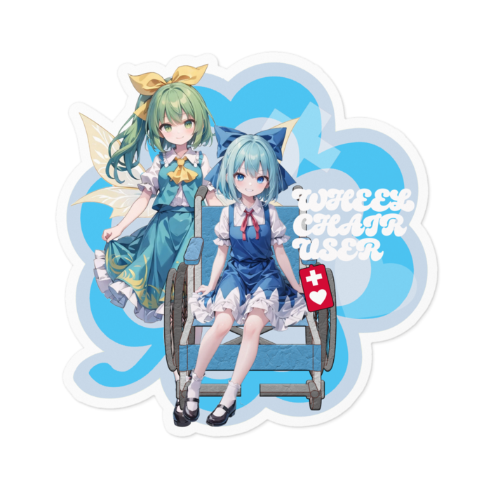ステッカー - 100 x 100 (mm)
