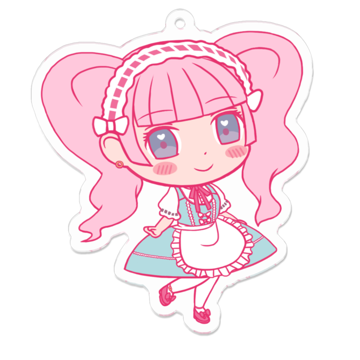 アクリルキーホルダー - 70 x 70 (mm)