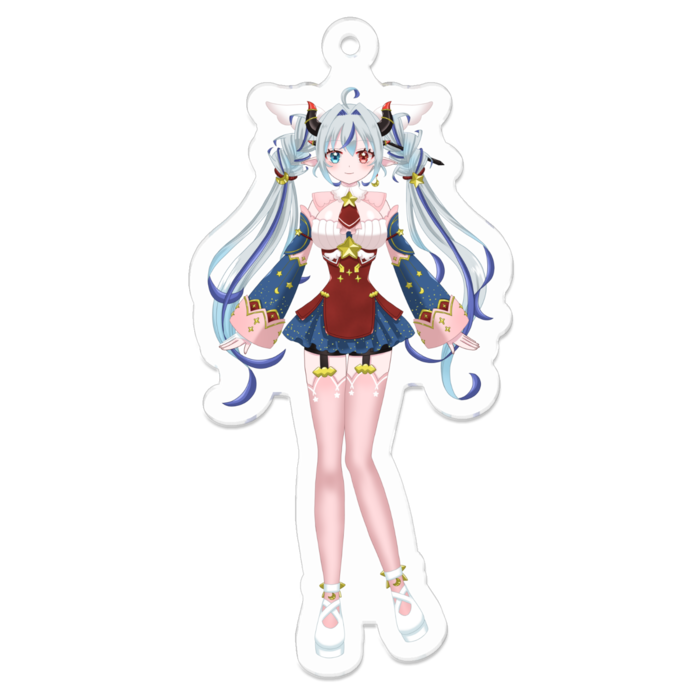 アクリルキーホルダー - 70 x 70 (mm)