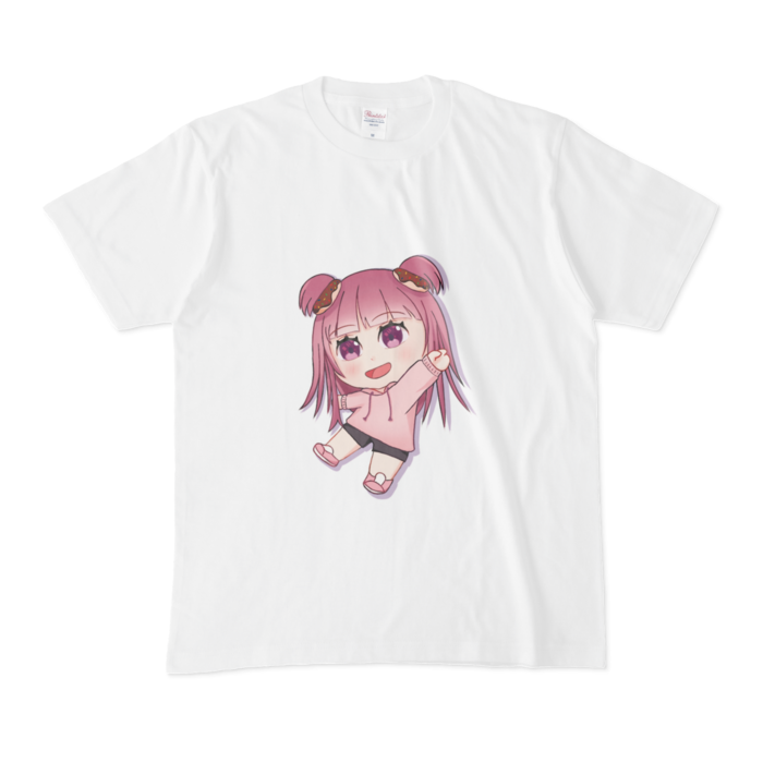 とんちゃんTシャツ - M - 白
